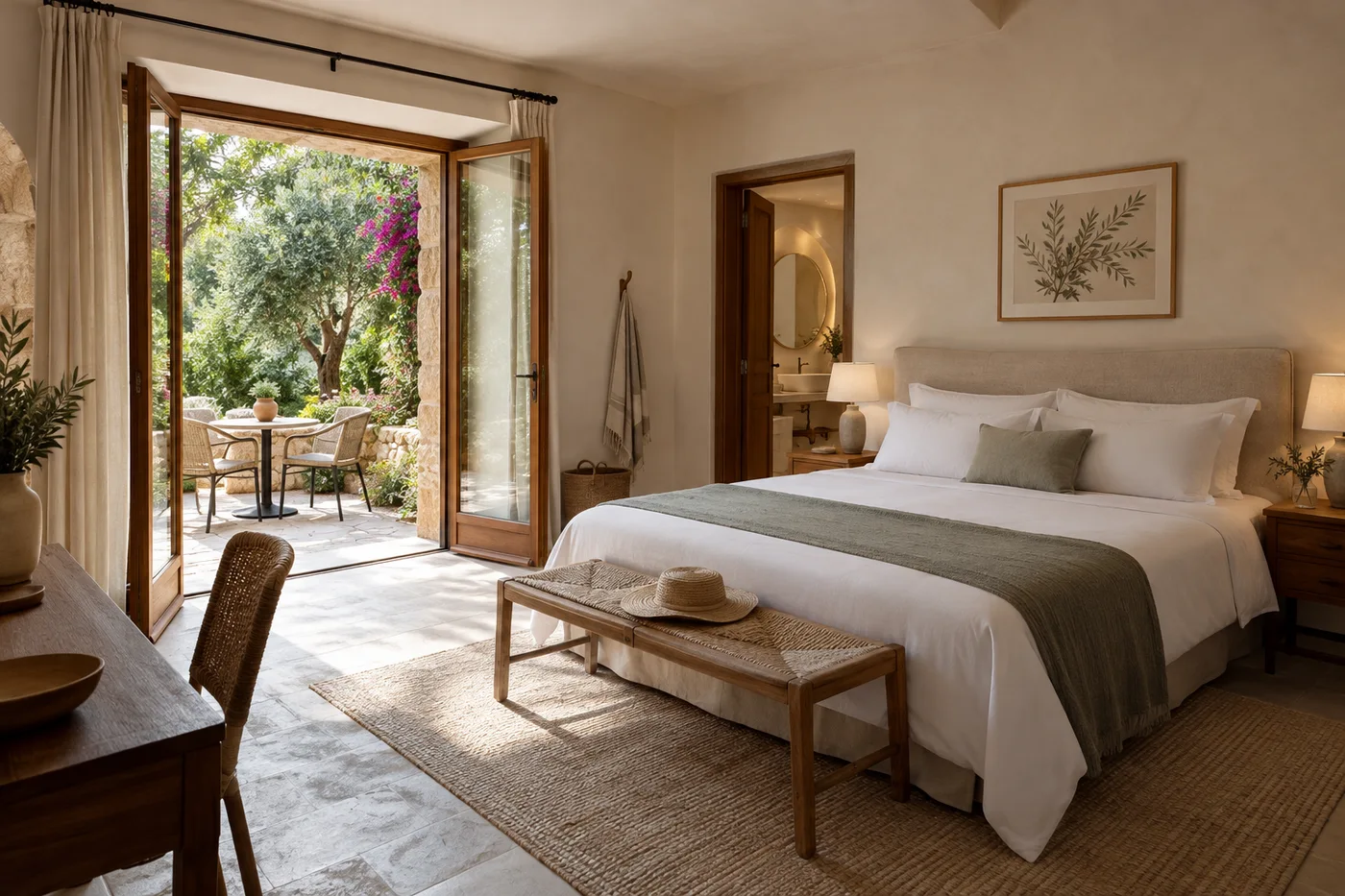 Garden double · Nostos Bay Hotel, room photograph