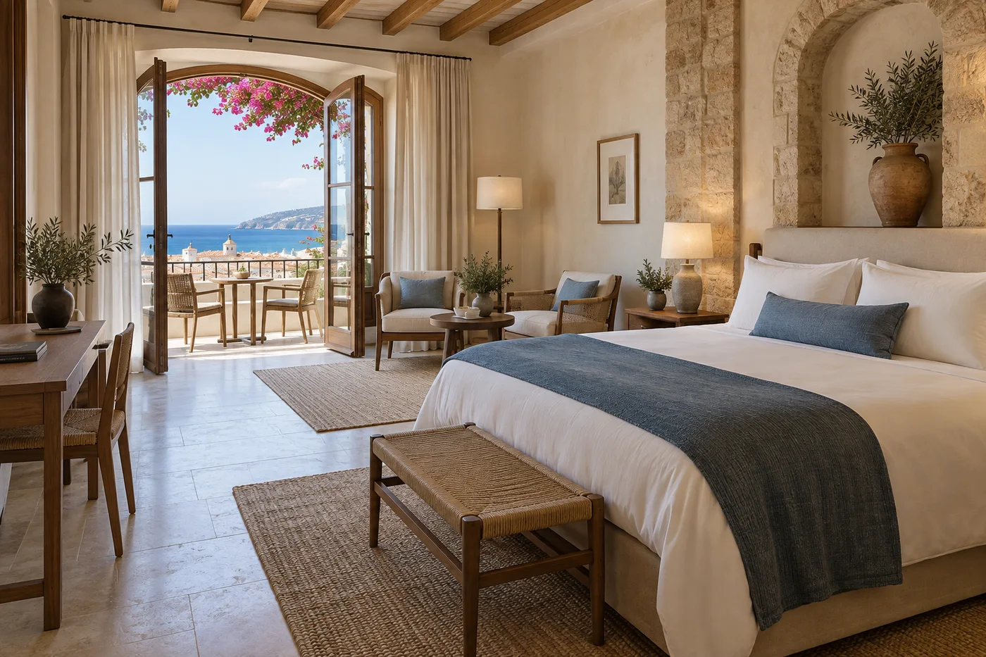Sea-view superior · Nostos Bay Hotel, room photograph