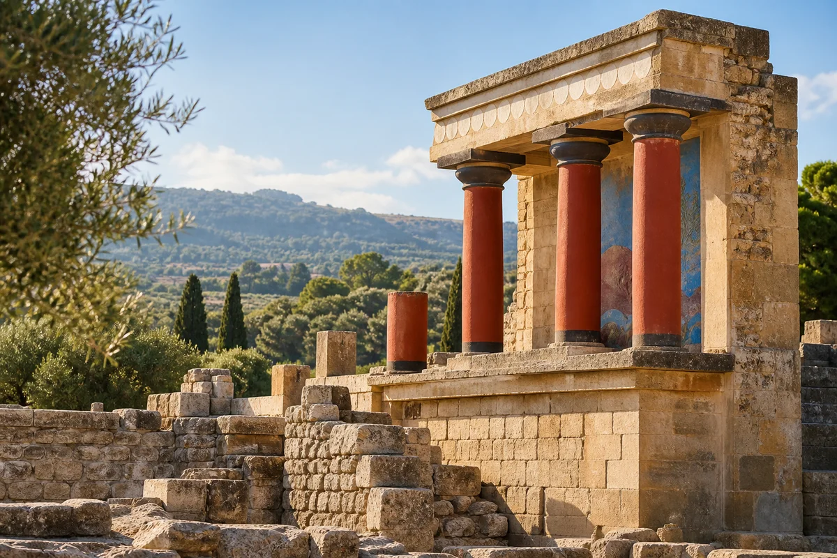 Knossos & the Cretan table