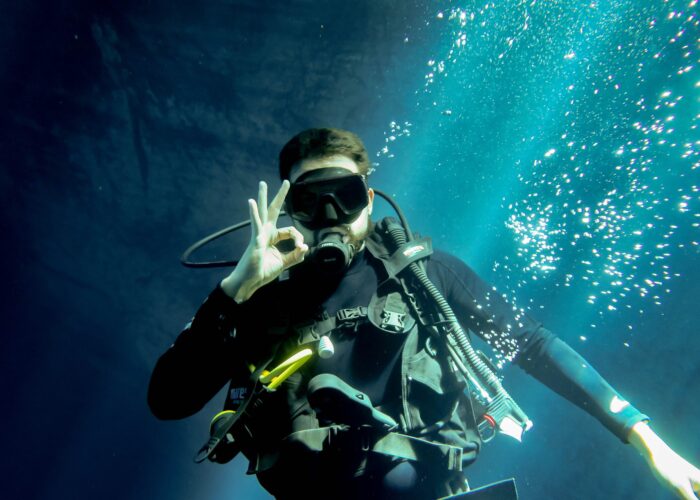 Diving in Crete