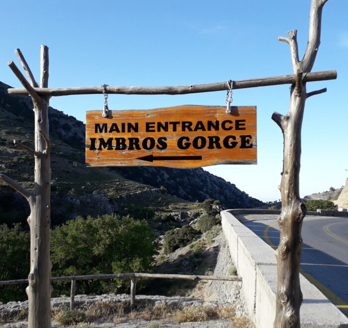 Hiking Tour Imbros Gorge