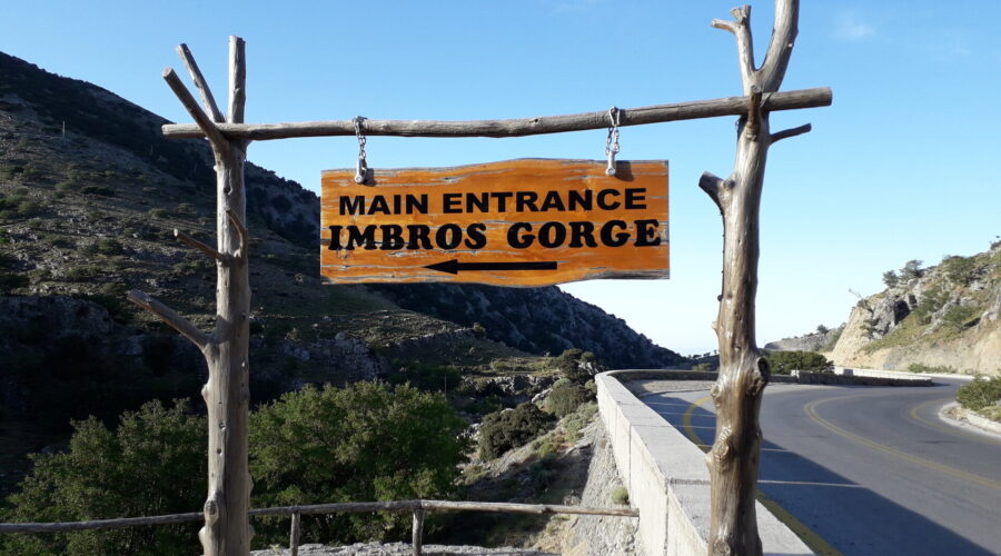 Hiking Tour Imbros Gorge